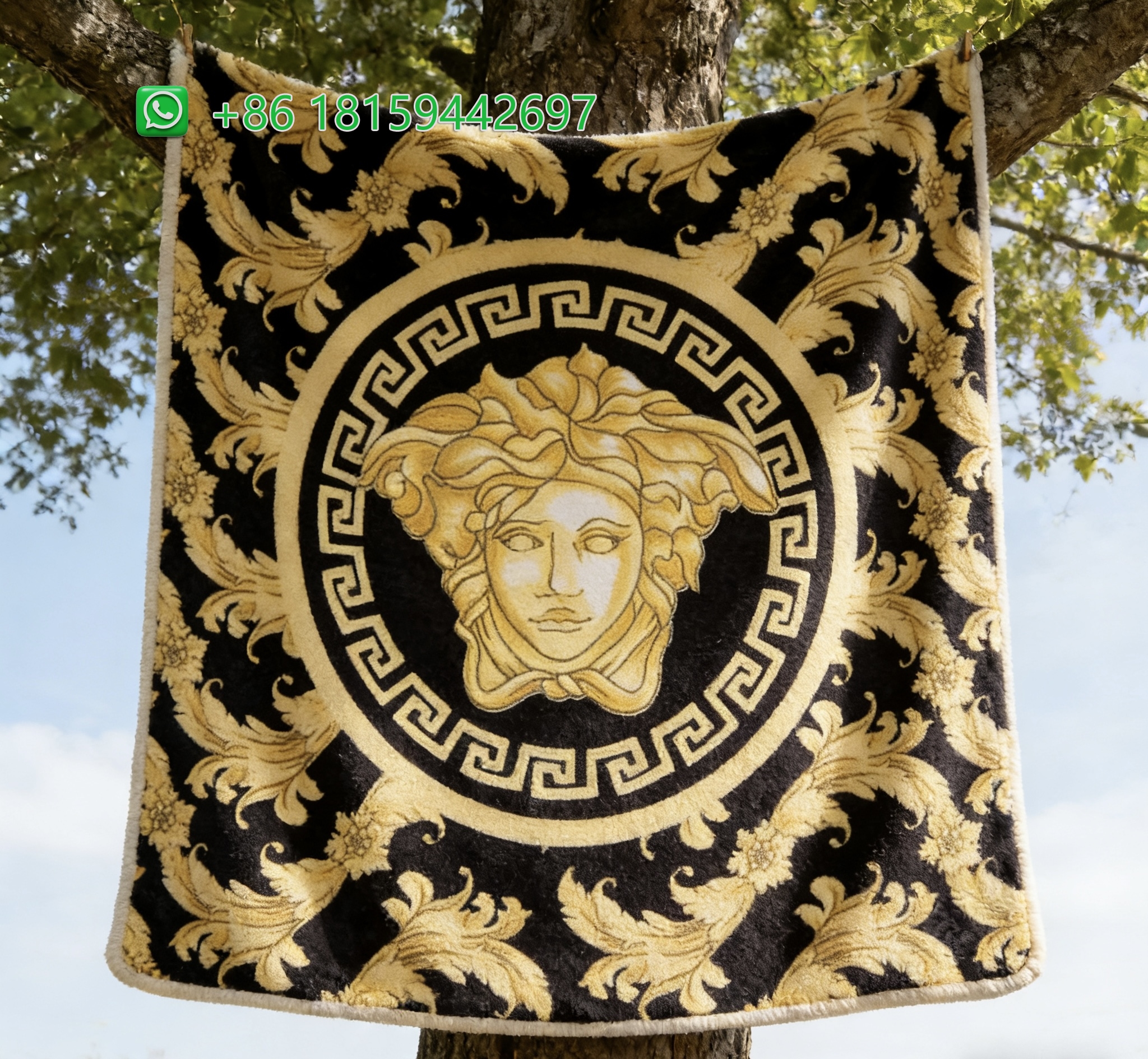 Versace Throw Blankets